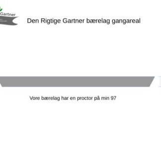 Bærelag gang pris pr. m2